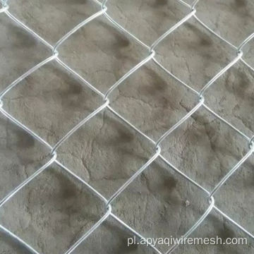 Ogrodzenie ocynkowanego łańcucha pokryte ze stali nierdzewnej